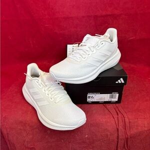 Adidas RunFalcon 3.0  Women’s Running Shoe Athletic Sneaker White Trainer Sz 8.5